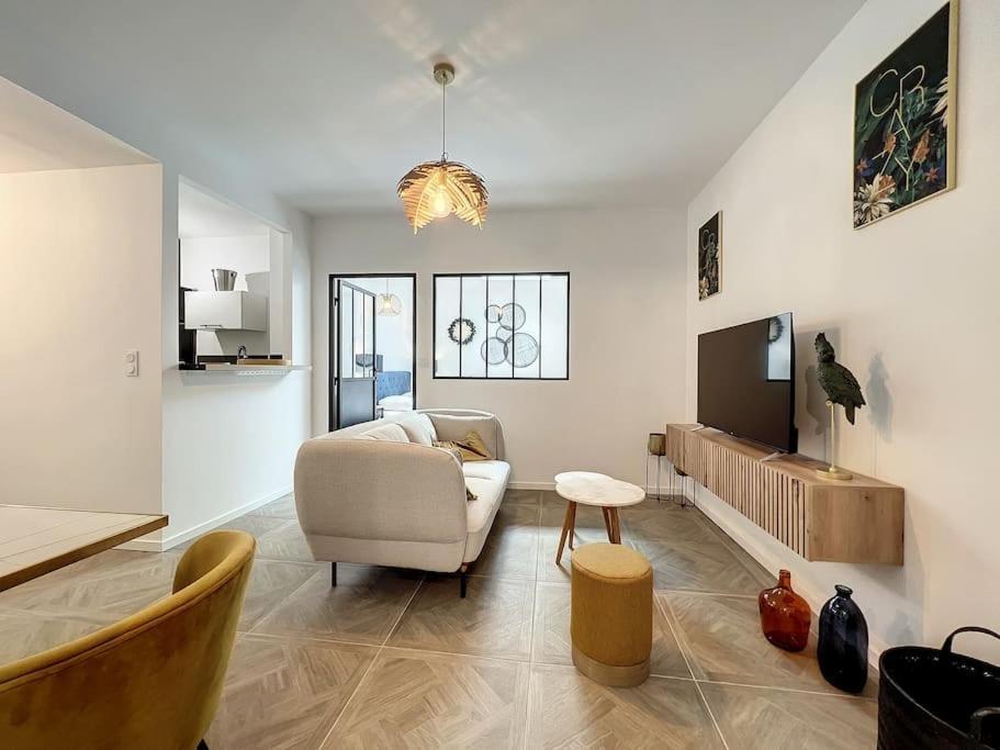 Loft Raffine Et Chic Au Calme Proche Du Centre De Beziers Et Des Plages Apartment Boujan-sur-Libron Екстериор снимка