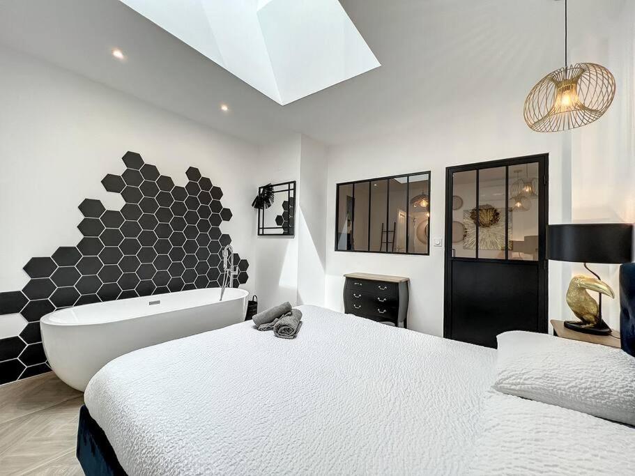 Loft Raffine Et Chic Au Calme Proche Du Centre De Beziers Et Des Plages Apartment Boujan-sur-Libron Екстериор снимка